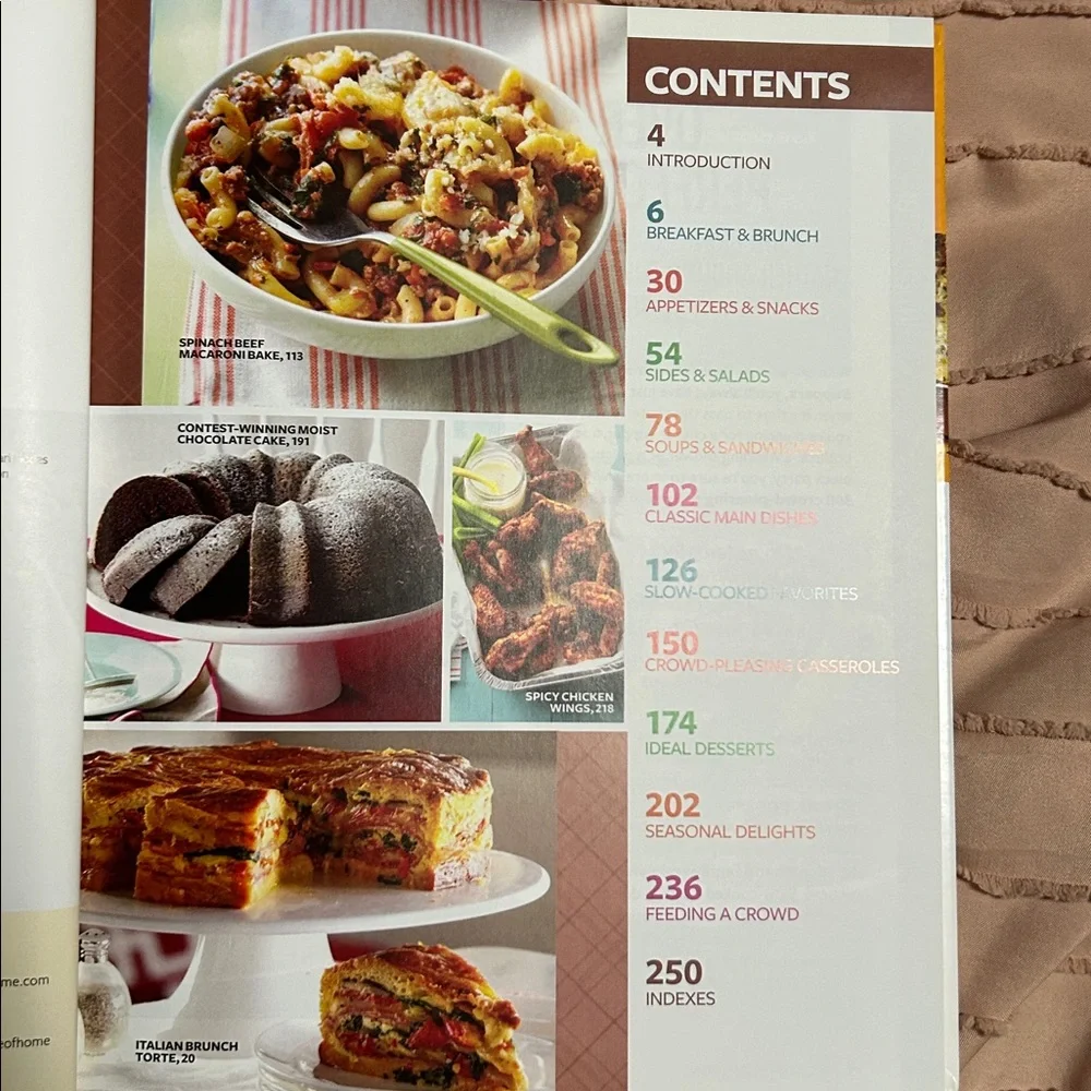 Taste of Home Church Suppers Cookbook - Blue and Yellow Edition
